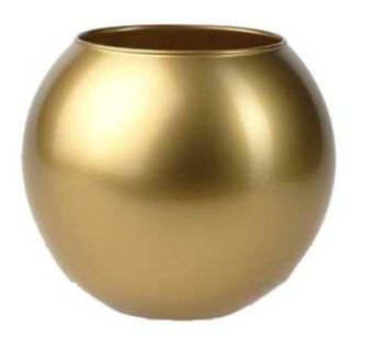 Ваза FLORA WORKSHOP Gold 79,5 мм43417 